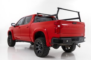 Chevrolet Silverado 1500 Bed Rack - Rough Country - Durable Style - Aluminum - '19-'24